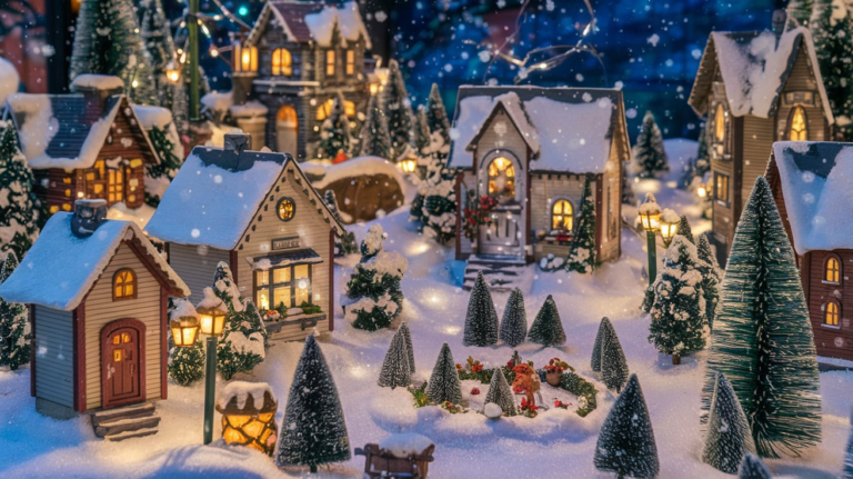 25 Christmas Village Display Ideas: Create a Magical Winter Wonderland