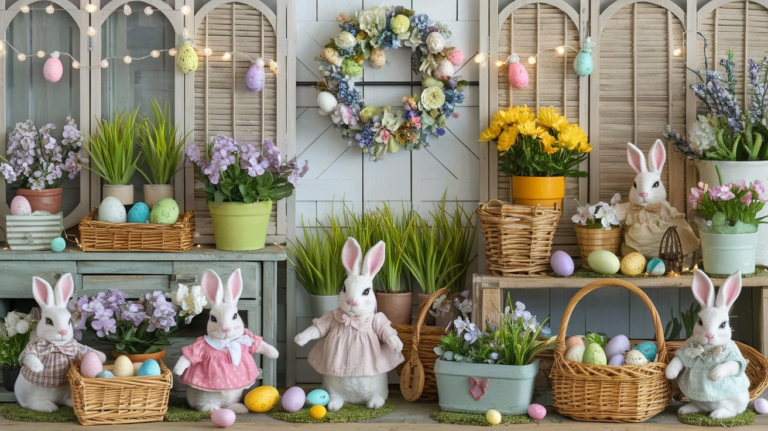 29 Rustic Spring Easter Décor Ideas to Brighten Your Home