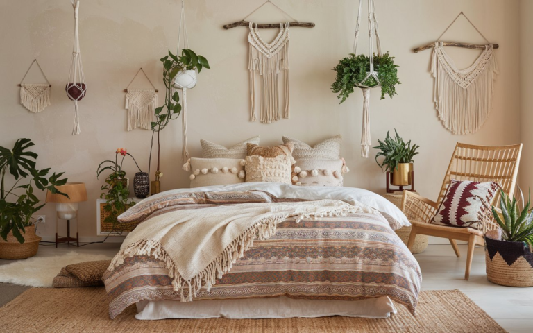 23 Modern Bohemian Bedroom Decor Ideas for a Trendy Home