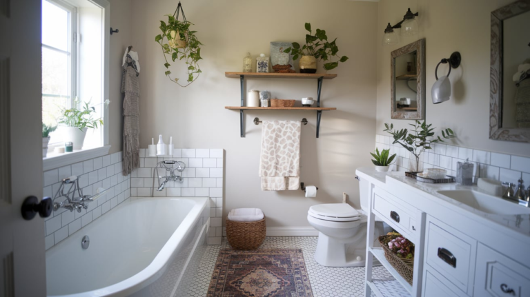 23 Best Farmhouse Bathroom Ideas: Rustic & Modern Designs