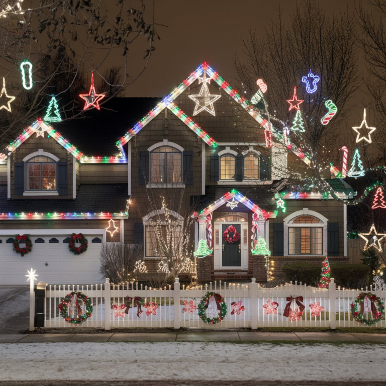 26 Christmas Outdoor Light Ideas to Create a Magical Atmosphere