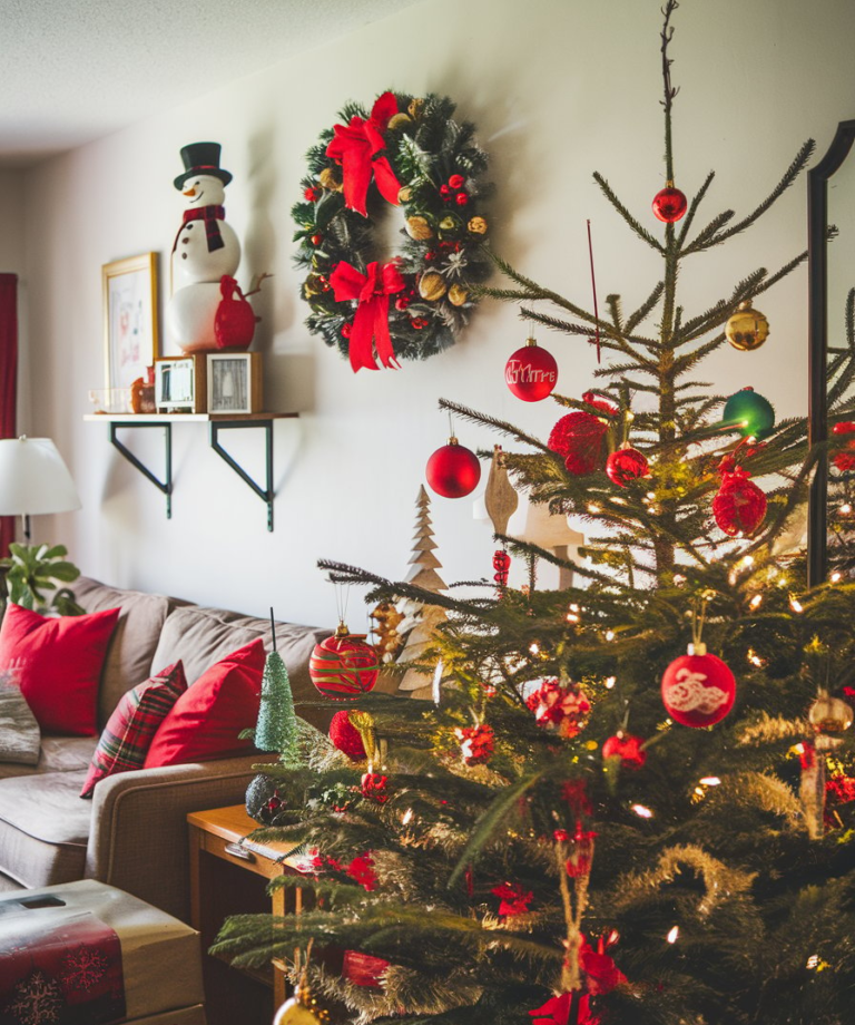 22 Stunning Living Room Christmas Decor Ideas to Make Your Home