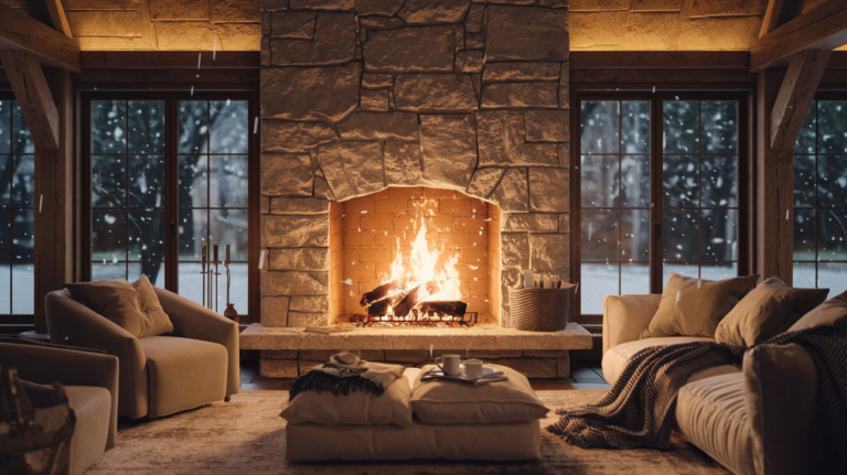 26 Winter Fireplace Decor Ideas to Create a Cozy, Festive, and Inviting