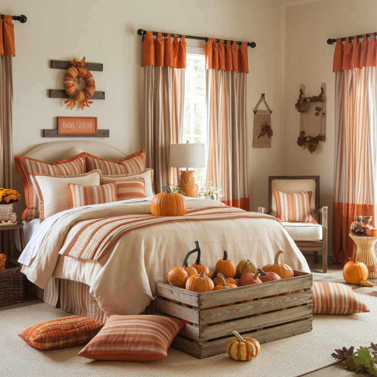 22 Fall Bedroom Decor Ideas for a Cozy Autumn Retreat