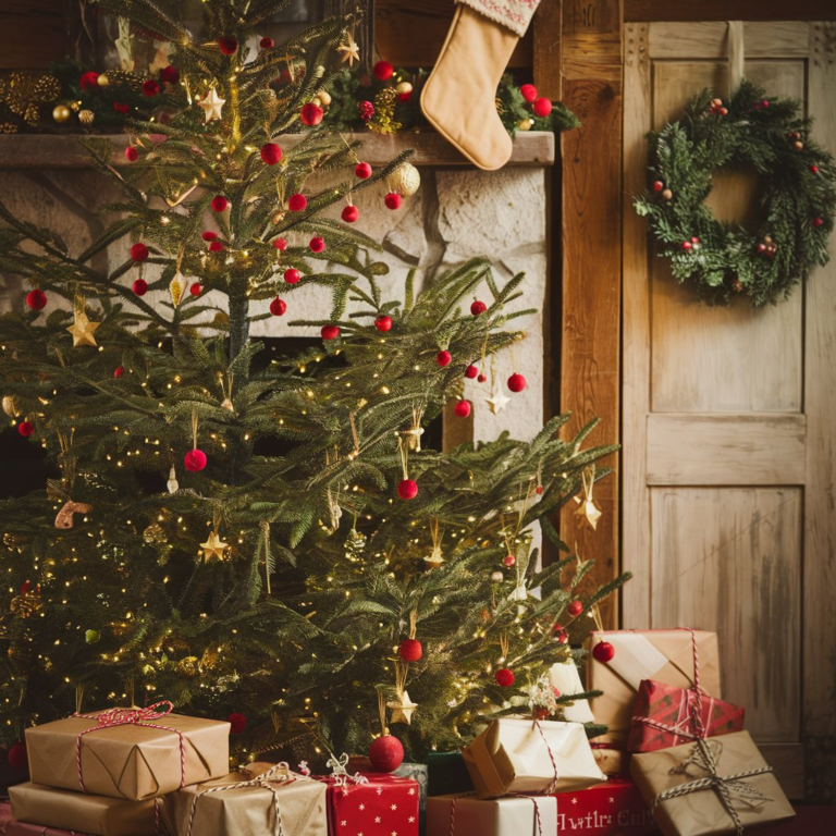 25 Vintage Christmas Decor Ideas to Add Nostalgic Charm