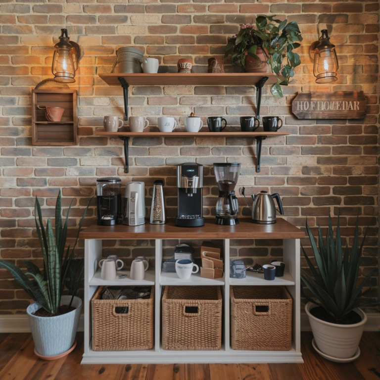 24 Trending Home Coffee Bar Designs – Create Your Brew Haven