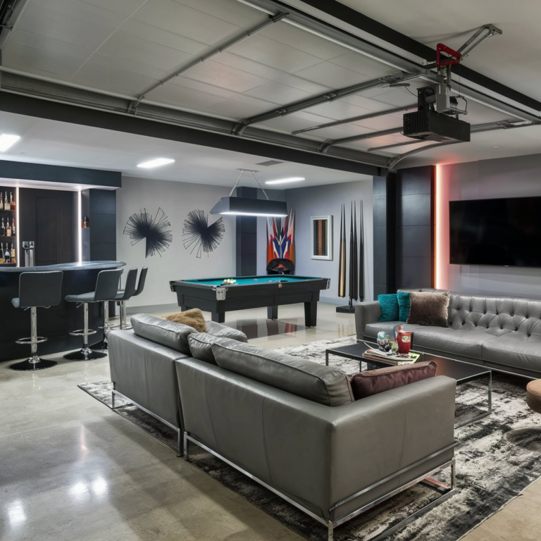 28 Garage Man Cave Ideas for Ultimate Comfort & Style | Transform Your Space