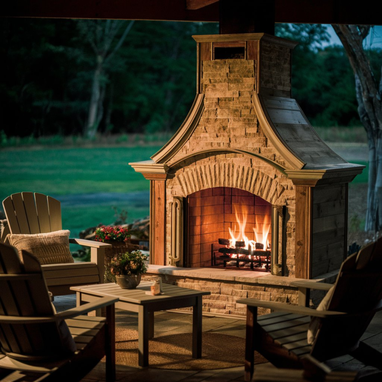 21 Rustic Outdoor Fireplace Ideas: Charm to Contemporary Elegance