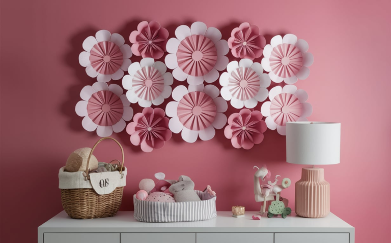 20 Gorgeous Paper Flower Wall Decor Ideas to Transform Your Space