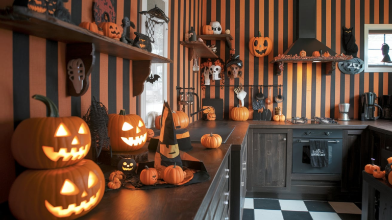 26 Halloween Kitchen Decor Ideas to Transform Your Space into a Spooky Haven