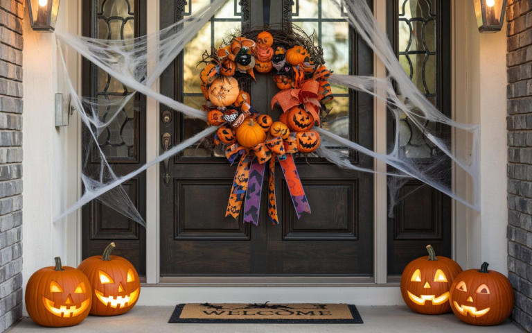 28 Halloween Wreath Ideas: Spooky, Fun, and DIY Decorations for Your Front Door