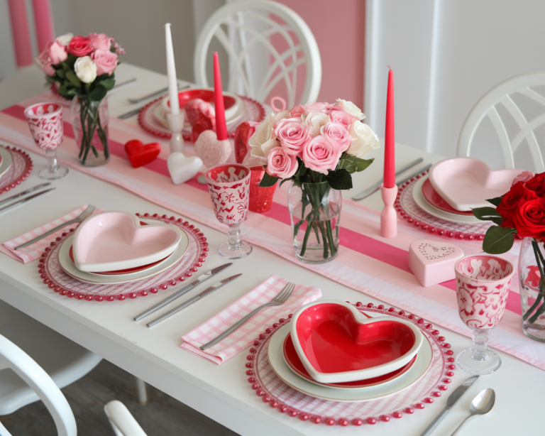 19 Valentine’s Day Table Decor Ideas to Create a Romantic